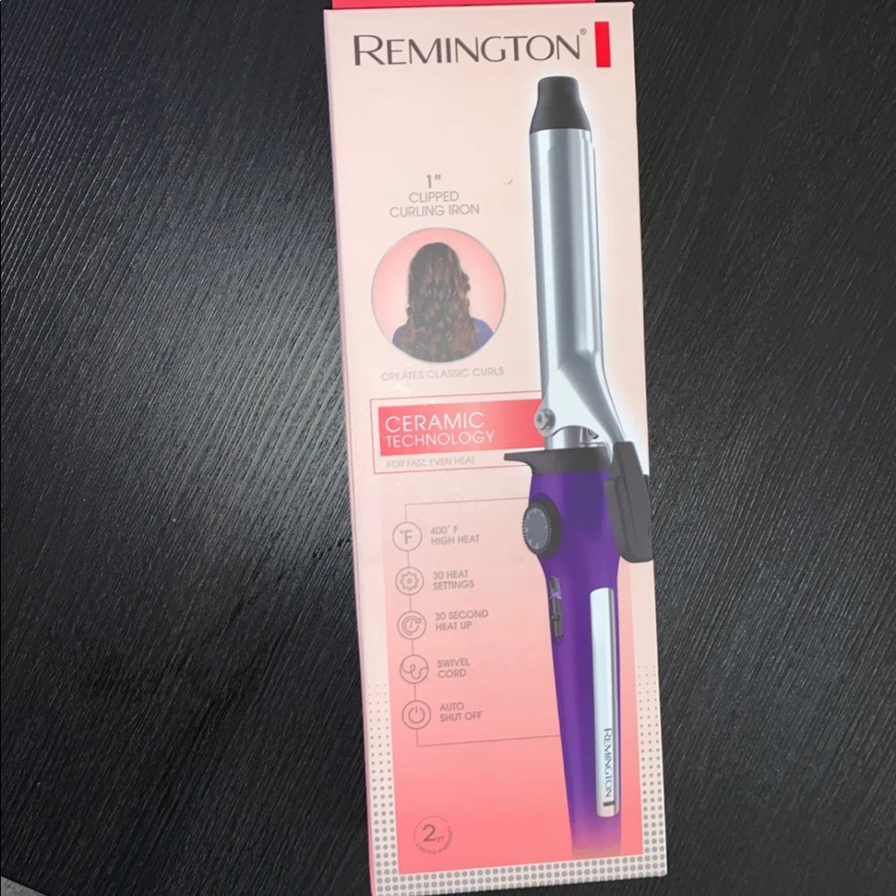 1” Clipped Curling Wand